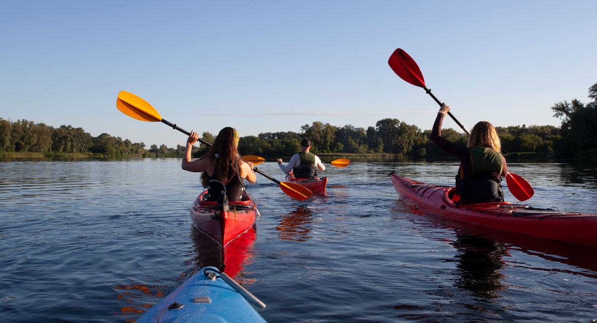 Faire du Kayak en vacances